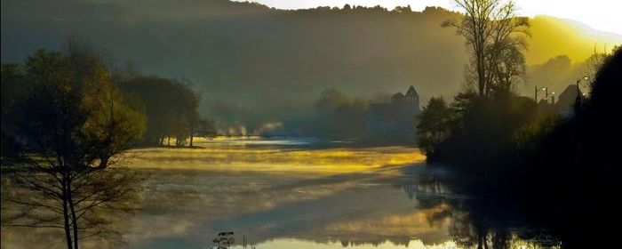 La Dordogne en hiver