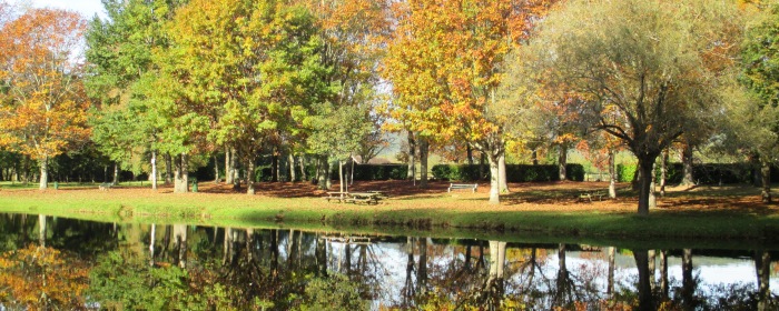 Les bords de la rivière Dordogne