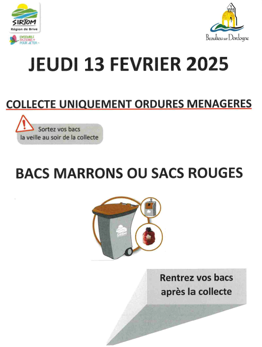 Collecte 13 février